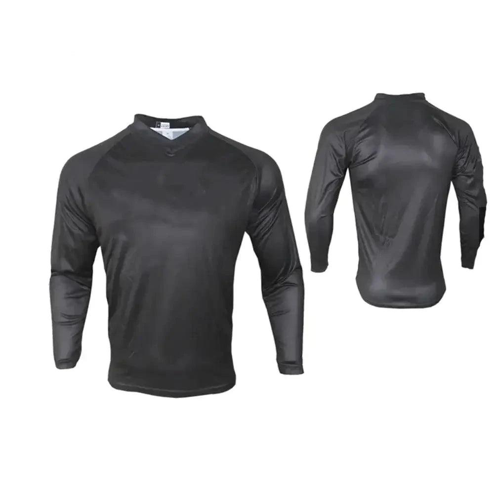 2025 Long Sleeve Fishing Shirts -Black - Big Bite Fishing Shirts