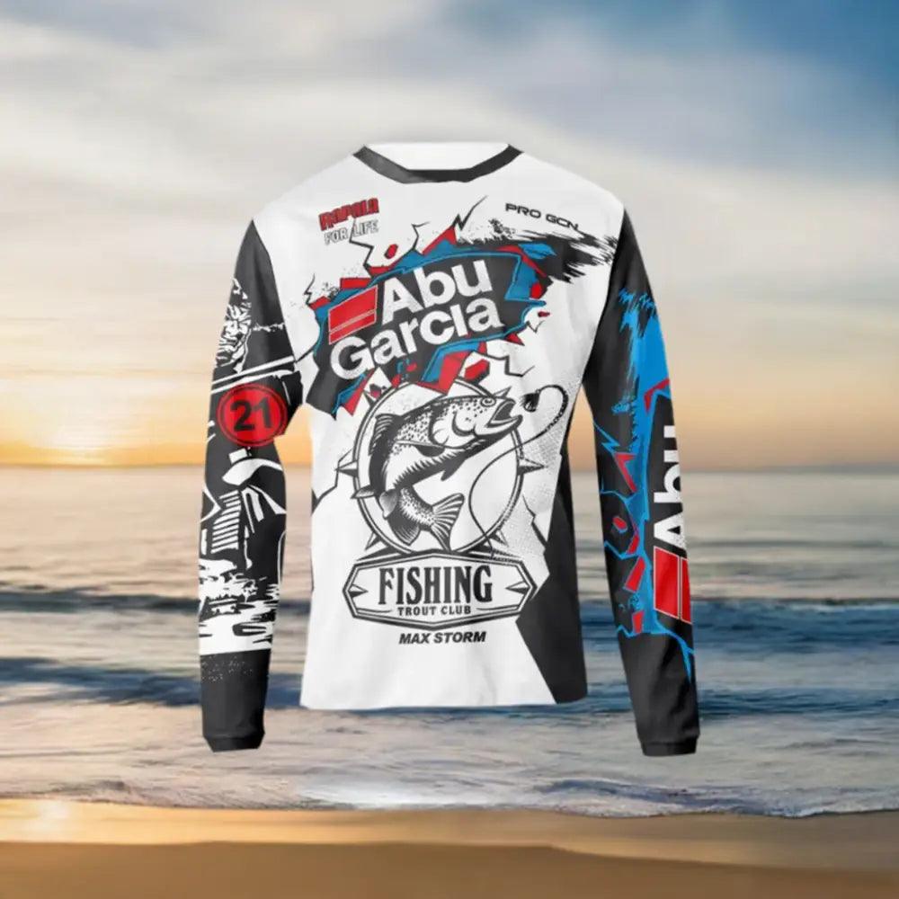 Abu Garcia Long Sleeve Jersey - Big Bite Fishing Shirts