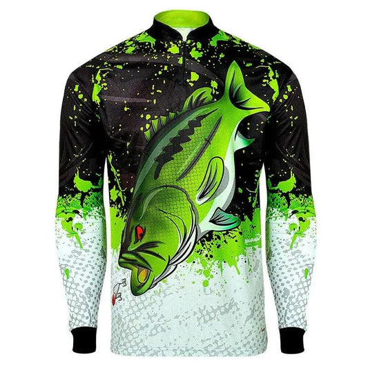 Anti-UV Fishing Clothing Quick Drying Sun Protection Fishing Shirt - Big Bite Fishing Shirts