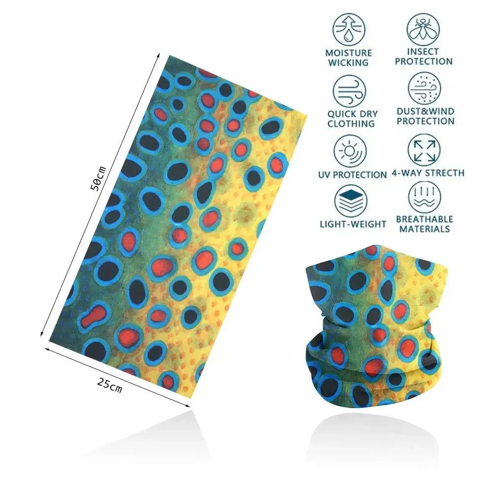 Fishing Buff for Men/Women UV Sun Protection - Dot Matrix - Big Bite Fishing Shirts