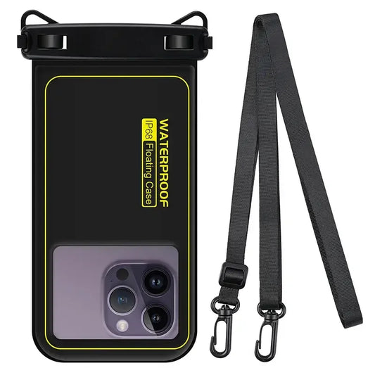 Floating Waterproof Phone Case - Universal Crossbody Swim Storage Pouch Case - Big Bite Fishing Shirts