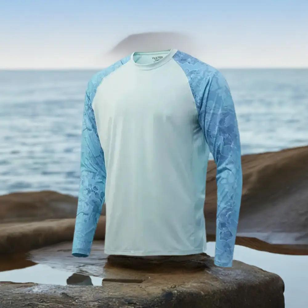 Gear Fishing Shirt Men Long Sleeve Crewneck - Big Bite Fishing Shirts