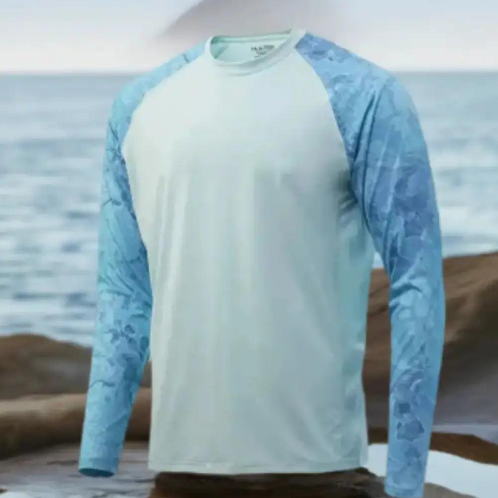 Gear Fishing Shirt Men Long Sleeve Crewneck - Big Bite Fishing Shirts