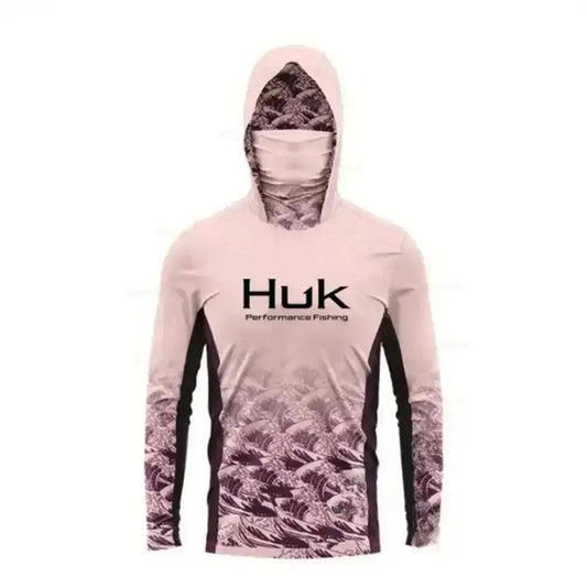 Hooded Unisex Fishing Shirt UV 50+ Quick Dry - Big Bite Fishing Shirts