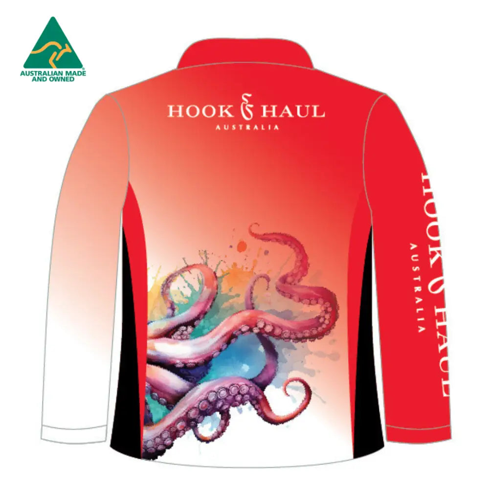 Hook And Haul | Marine Life Range Occy Fishing Polo | Pre Order - Big Bite Fishing Shirts