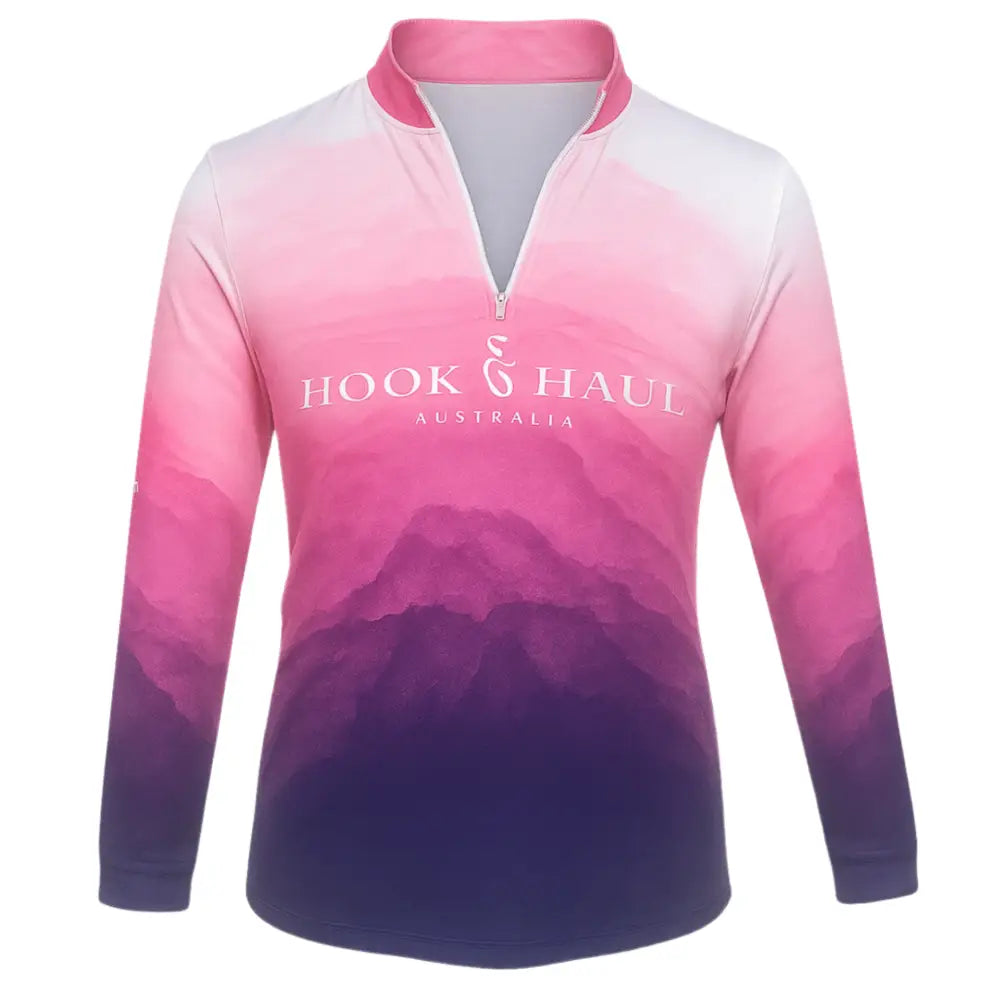 Hook And Haul | Premium Ladies Range Pink Chambrey | Zip