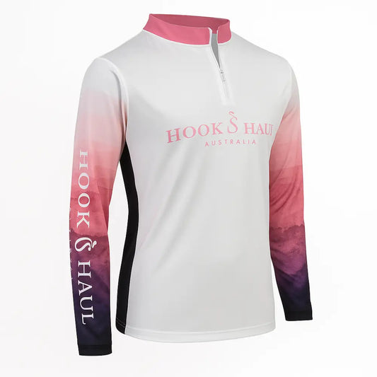 Hook And Haul | Premium Ladies Range Pink Salt Lake | Zip