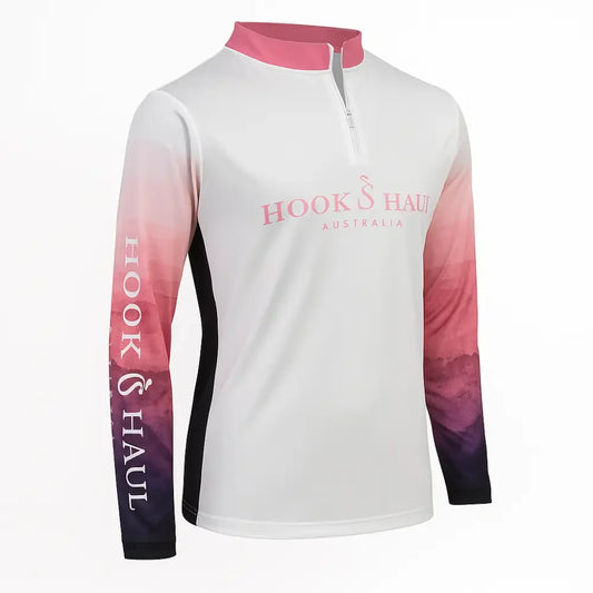 Hook And Haul | Premium Ladies Range Pink Salt Lake | Zip