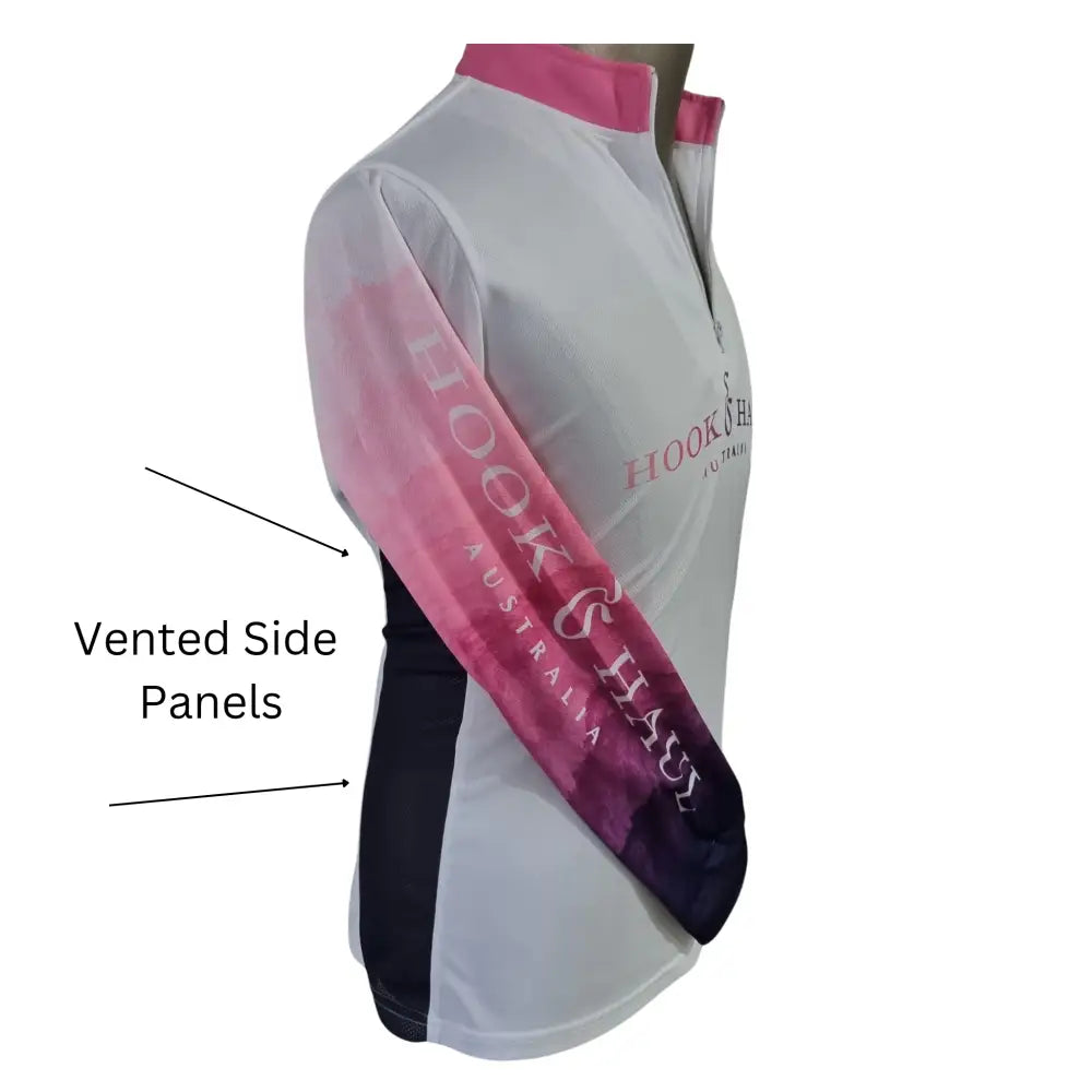 Hook And Haul | Premium Ladies Range Pink Salt Lake | Zip