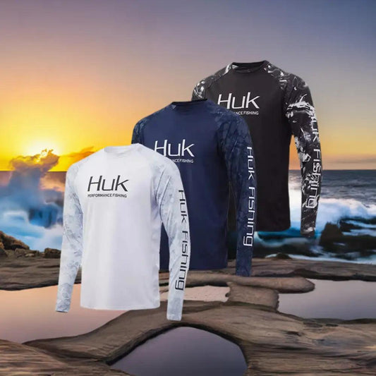 Long Sleeve Outdoor UV Protection Fishing Shirt - Big Bite Fishing Shirts