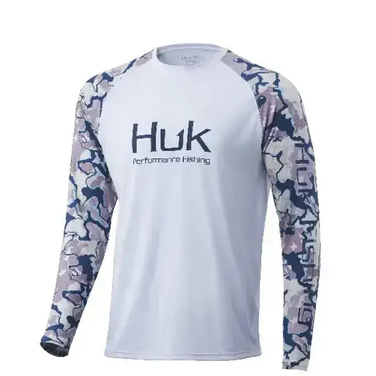 Long Sleeve Uv Protection Fishing Shirts | White Dream - Big Bite Fishing Shirts