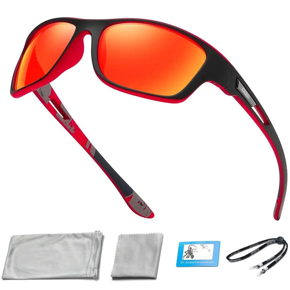 Men's Polarized UV400 Protection Fishing Sunglasses - Big Bite Fishing Shirts