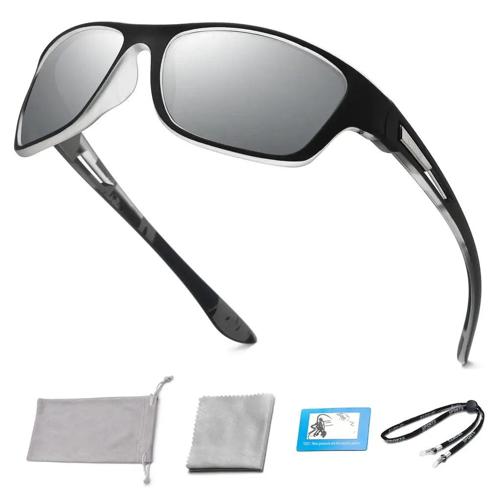 Men's Polarized UV400 Protection Fishing Sunglasses - Big Bite Fishing Shirts