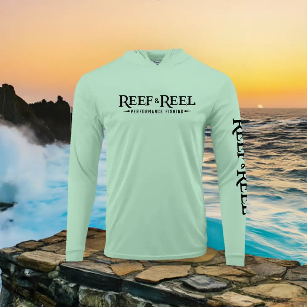 Men's L/S Hooded Fishing Shirt - Big Bite Fishing Shirts