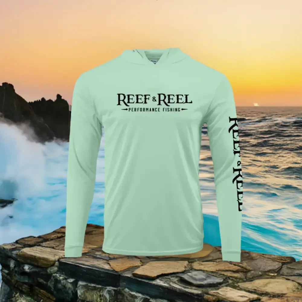 Men's L/S Hooded Fishing Shirt - Big Bite Fishing Shirts