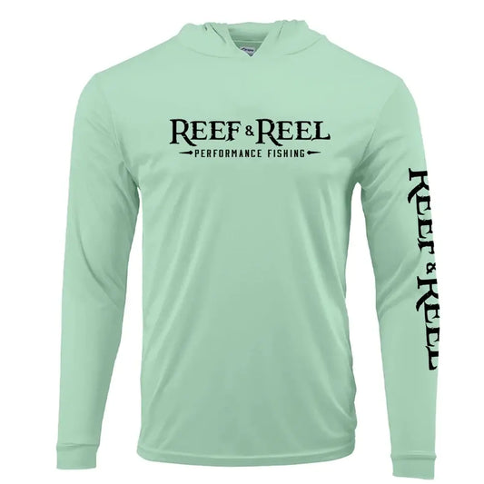 Men's L/S Hooded Fishing Shirt - Big Bite Fishing Shirts