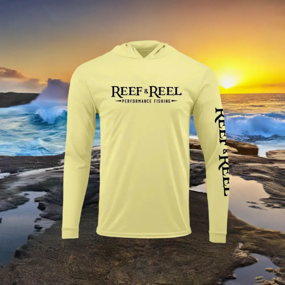 Men's L/S Hooded Fishing Shirt - Big Bite Fishing Shirts