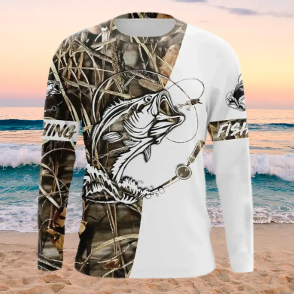 Men's Outdoor Long Sleeve UV Breathable Quick Dry Shirt - Big Bite Fishing Shirts