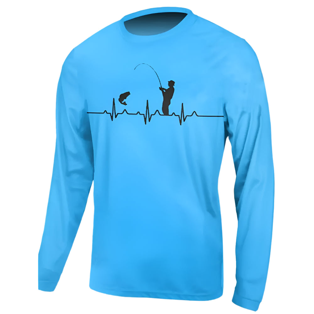 Men's Outdoor Long Sleeve UV Breathable Quick Dry Shirt - Big Bite Fishing Shirts