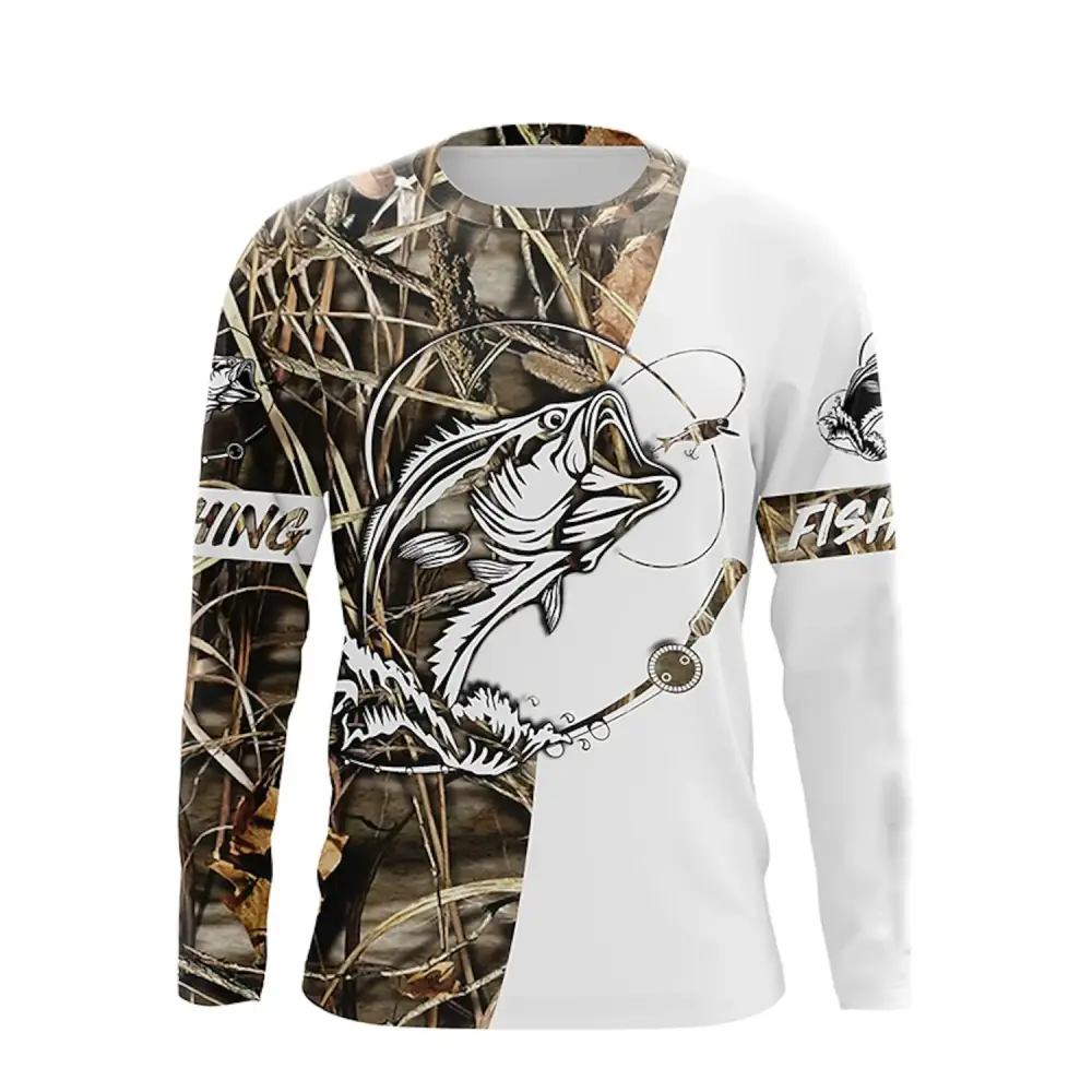 Men's Outdoor Long Sleeve UV Breathable Quick Dry Shirt - Big Bite Fishing Shirts