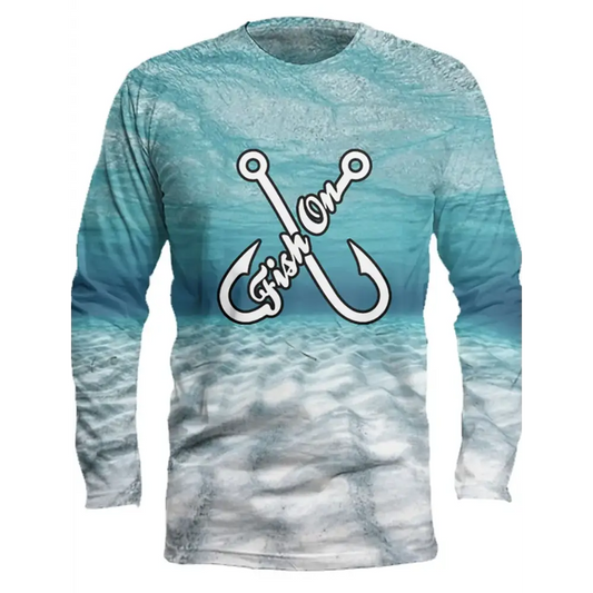 Men's Outdoor Long Sleeve UV Breathable Quick Dry Shirt - Big Bite Fishing Shirts