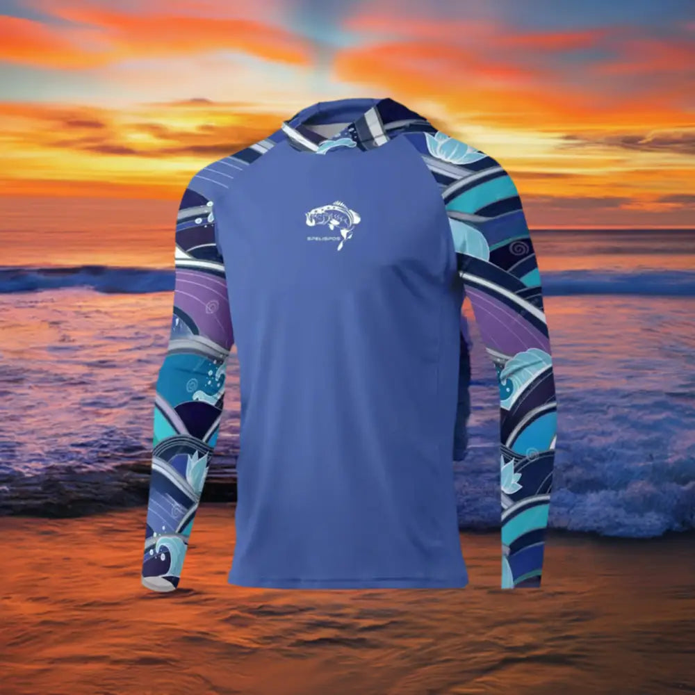 New Season Men's Long Sleeve Hooded Tee - Big Bite Fishing Shirts