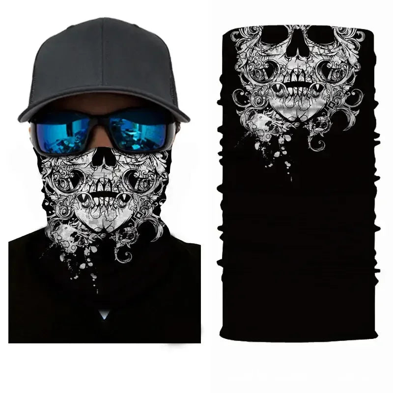 Outdoor Sports Fishing Buff - Face Shield - Fishing Scarf - Big Bite Fishing Shirts