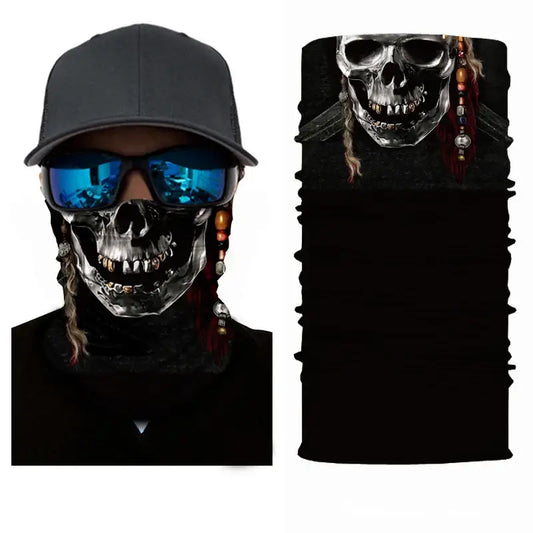 Outdoor Sports Fishing Buff - Face Shield - Fishing Scarf - Big Bite Fishing Shirts