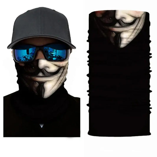 Outdoor Sports Fishing Buff - Face Shield - Fishing Scarf - Big Bite Fishing Shirts