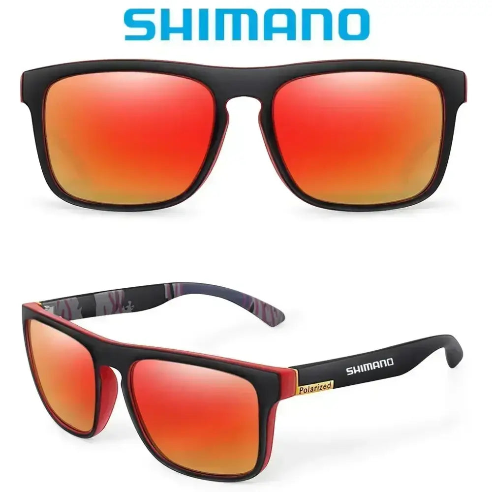 Shimano Polarized Sunglasses UV400 Protection With Box - Big Bite Fishing Shirts