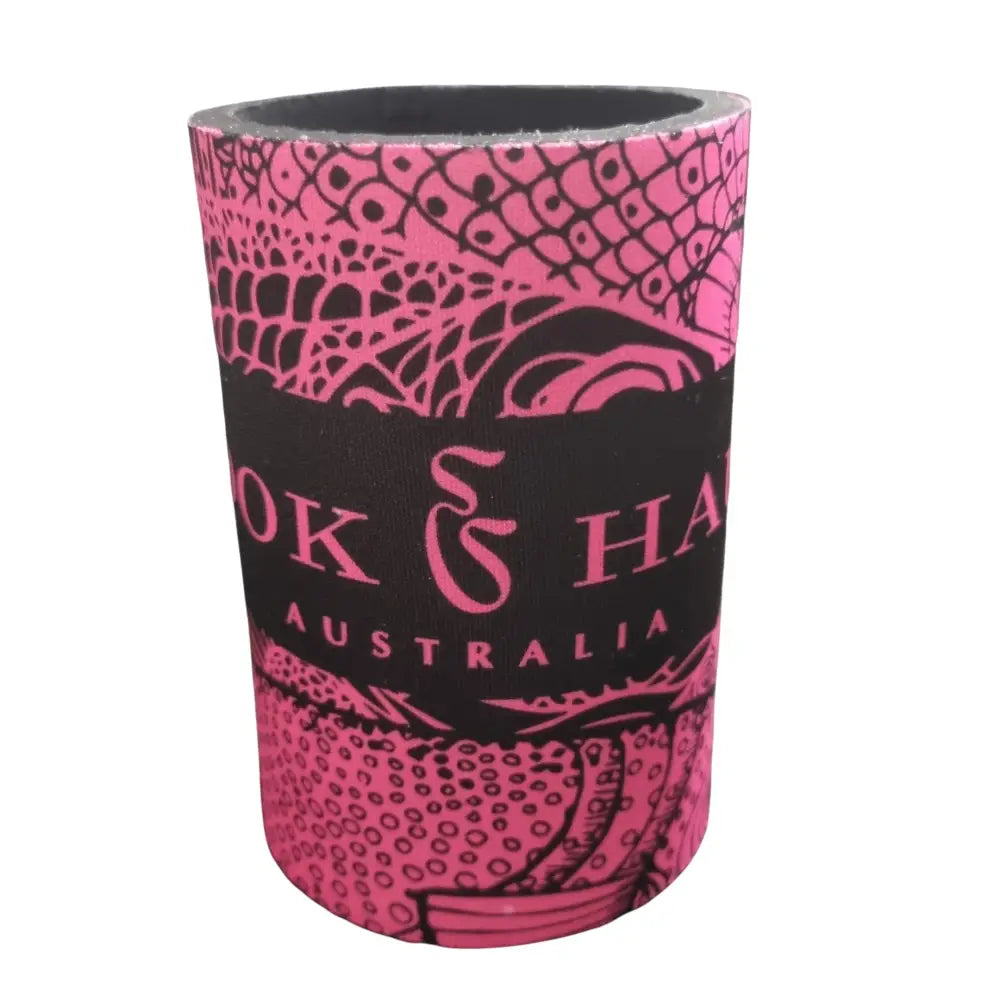 Stubby Cooler - Black/Pink - Drink Cooler