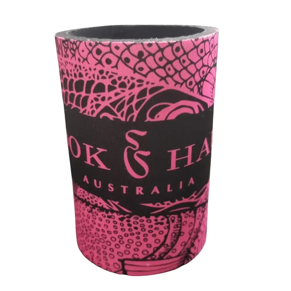 Stubby Cooler - Black/Pink - Drink Cooler