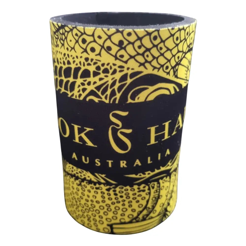 Stubby Cooler - Black/Yellow - Drink Cooler