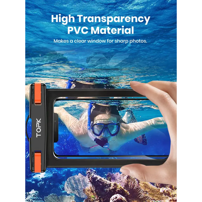 1 Pce Waterproof Phone Pouch Universal IPX8 Waterproof