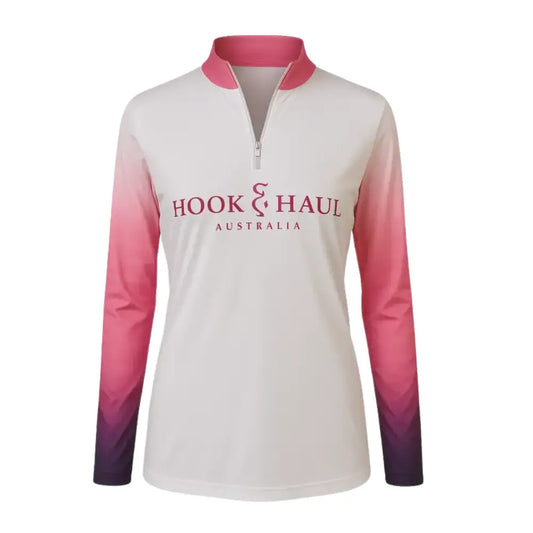 Hook And Haul | Premium Ladies Range Pink Salt Lake | Zip