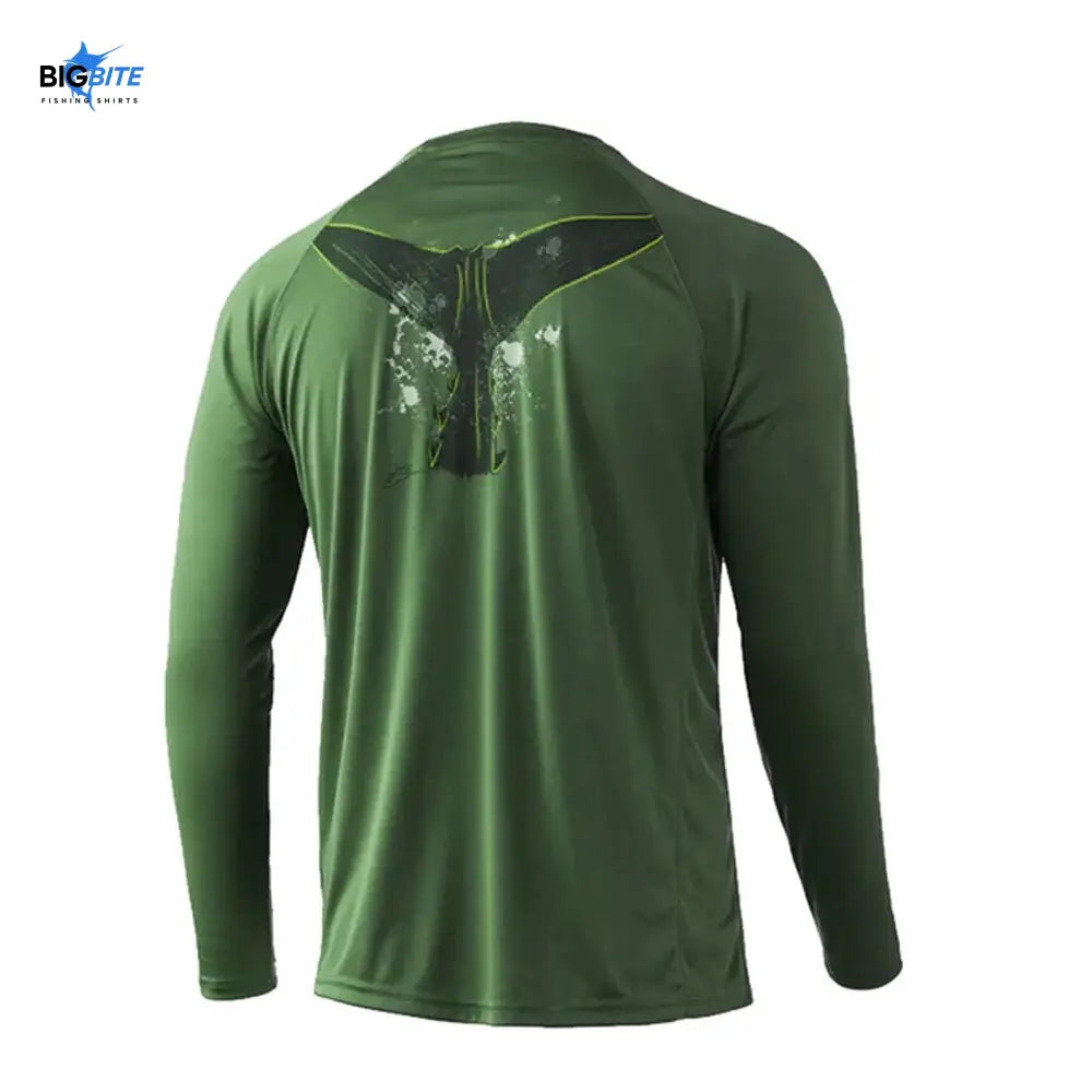 HUK hooded Fishing Shirts Long Sleeve Uv Protection Man Outdoor Summer  Camouflage Moisture Wicking Jersey Fishing Apparel