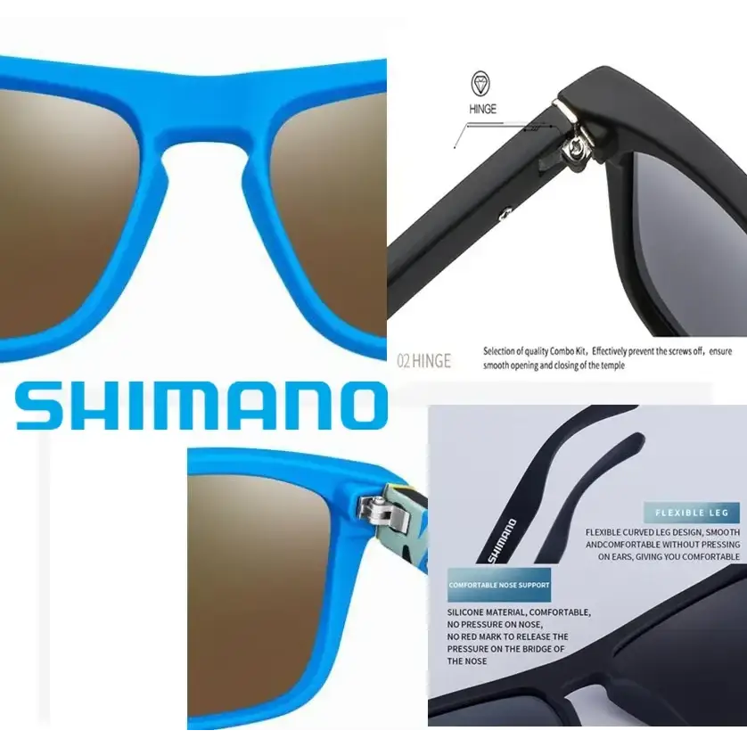 Shimano Polarized UV400 Protection Fishing Sunglasses